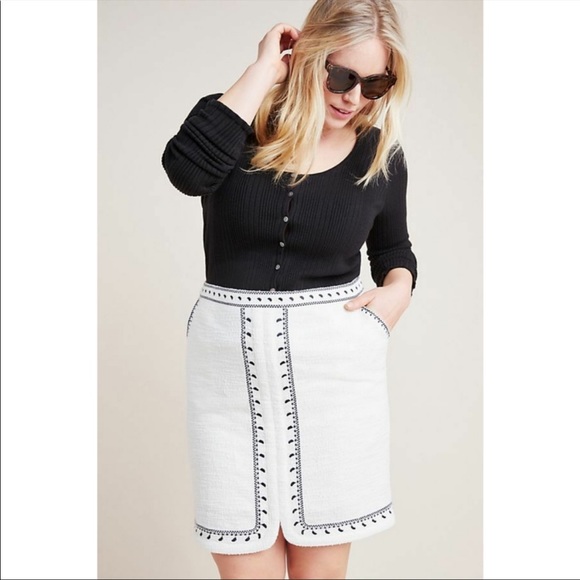 Anthropologie Dresses & Skirts - NEW Dolan Tulley Textured Mini Skirt sz 2x